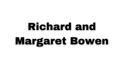 Champions Silver Sponsor - Richard and Margaret Bowen